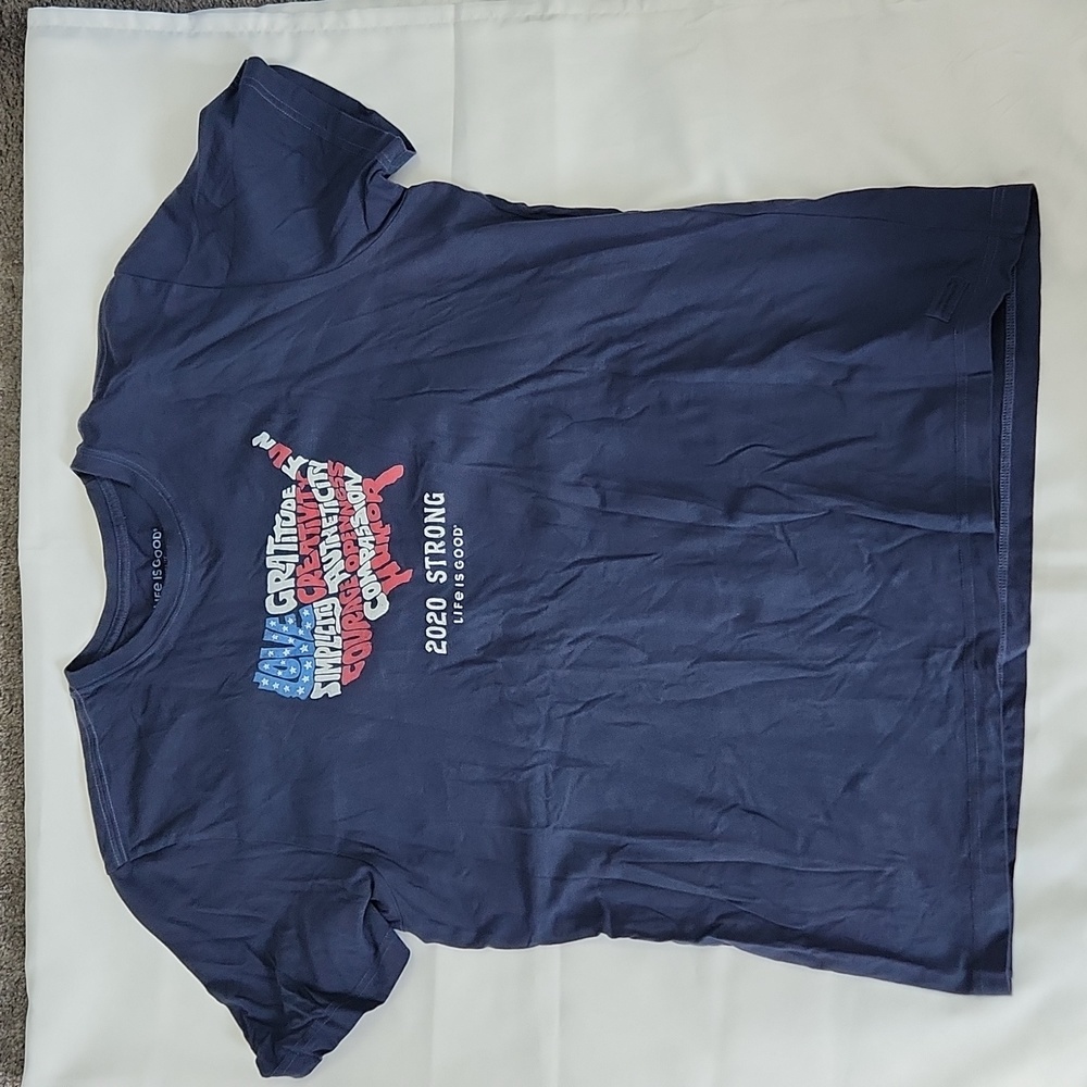 Life Is Good Men's Crusher Tee 2020 Strong, XL
